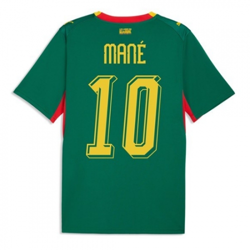 Billige Fotballdrakt Senegal Sadio Mane #10 Replika Bortedrakt VM 2026 Kortermet Billige Fotballdrakt Senegal Sadio Mane #10 Replika Bortedrakt VM 2026 Kortermet